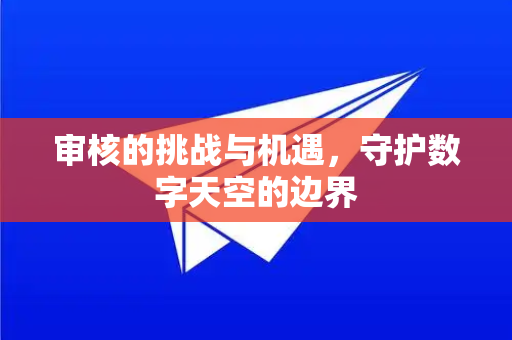 审核的挑战与机遇，守护数字天空的边界
