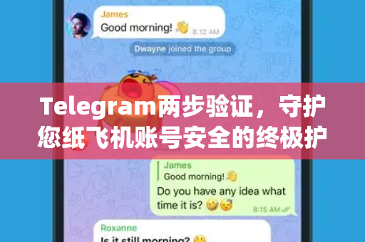 Telegram两步验证，守护您纸飞机账号安全的终极护盾