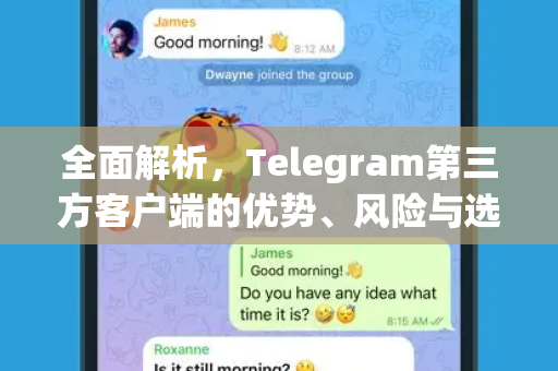 全面解析，Telegram第三方客户端的优势、风险与选择指南-第1张图片-Telegram官网-纸飞机官网下载-多平台官方版本