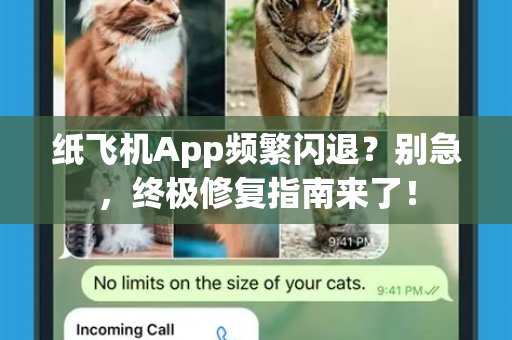 纸飞机App频繁闪退？别急，终极修复指南来了！-第1张图片-Telegram官网-纸飞机官网下载-多平台官方版本
