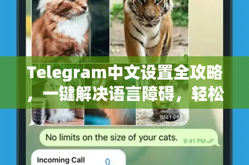 Telegram中文设置全攻略，一键解决语言障碍，轻松使用纸飞机-第1张图片-Telegram官网-纸飞机官网下载-多平台官方版本