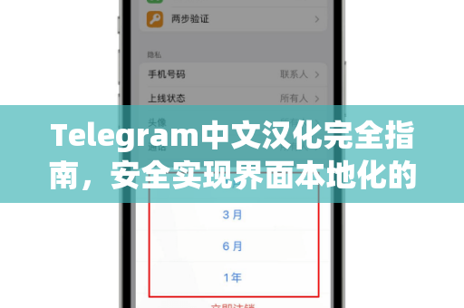 Telegram中文汉化完全指南，安全实现界面本地化的方法与注意事项