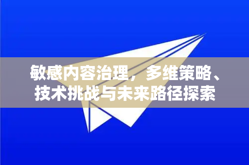 敏感内容治理，多维策略、技术挑战与未来路径探索