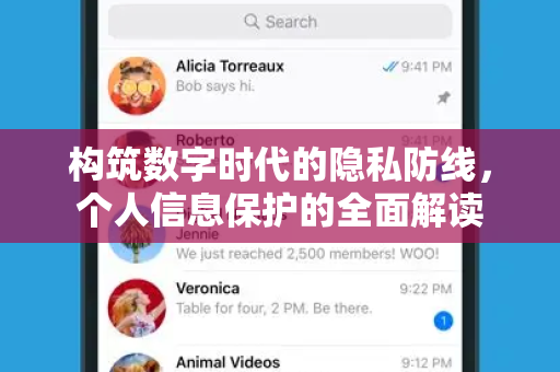 构筑数字时代的隐私防线，个人信息保护的全面解读